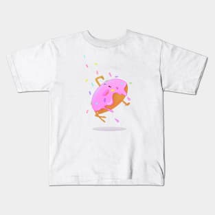 Donut flash dance Kids T-Shirt